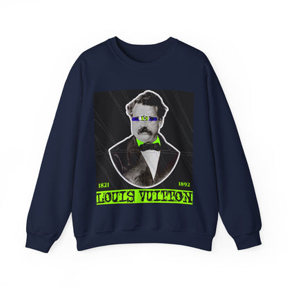 Heavyweight Monogram Print Sweatshirt - Luxury Tribute Streetwear (Bachi)