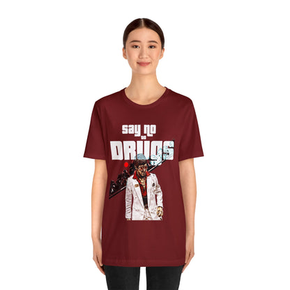 Vintage Graphic Tee - Cult Cinema White Jacket Portrait Print (Bachi)