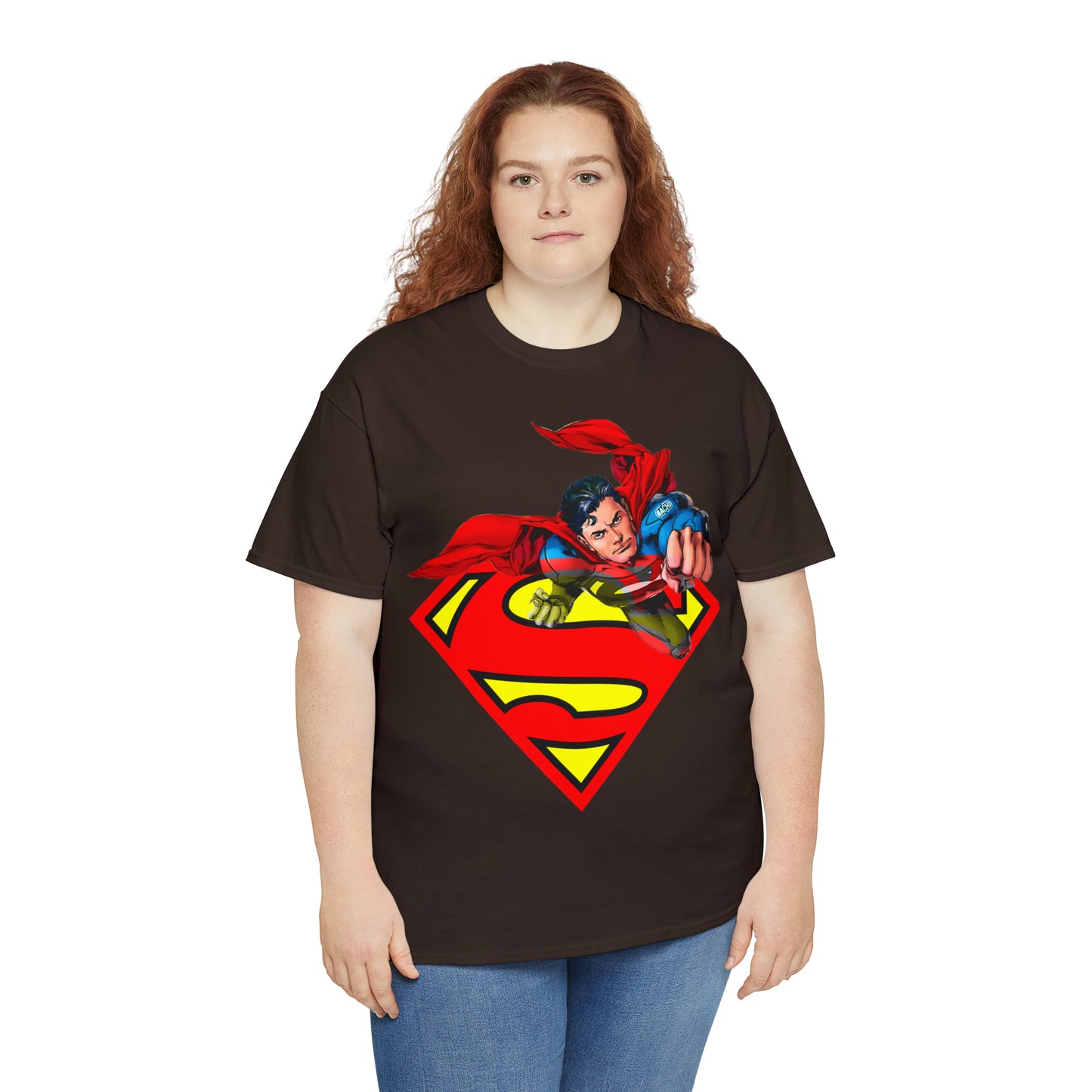 Vintage Comic Hero Graphic Tee - Cape Streetwear Print (Bachi)