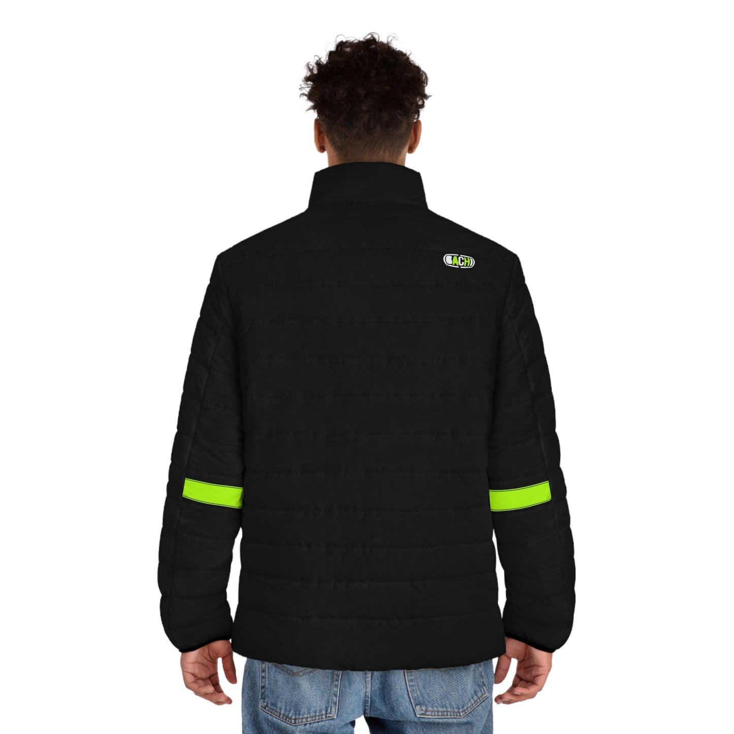 Men's Puffer Jacket  Bachi 2 Stripe Printify