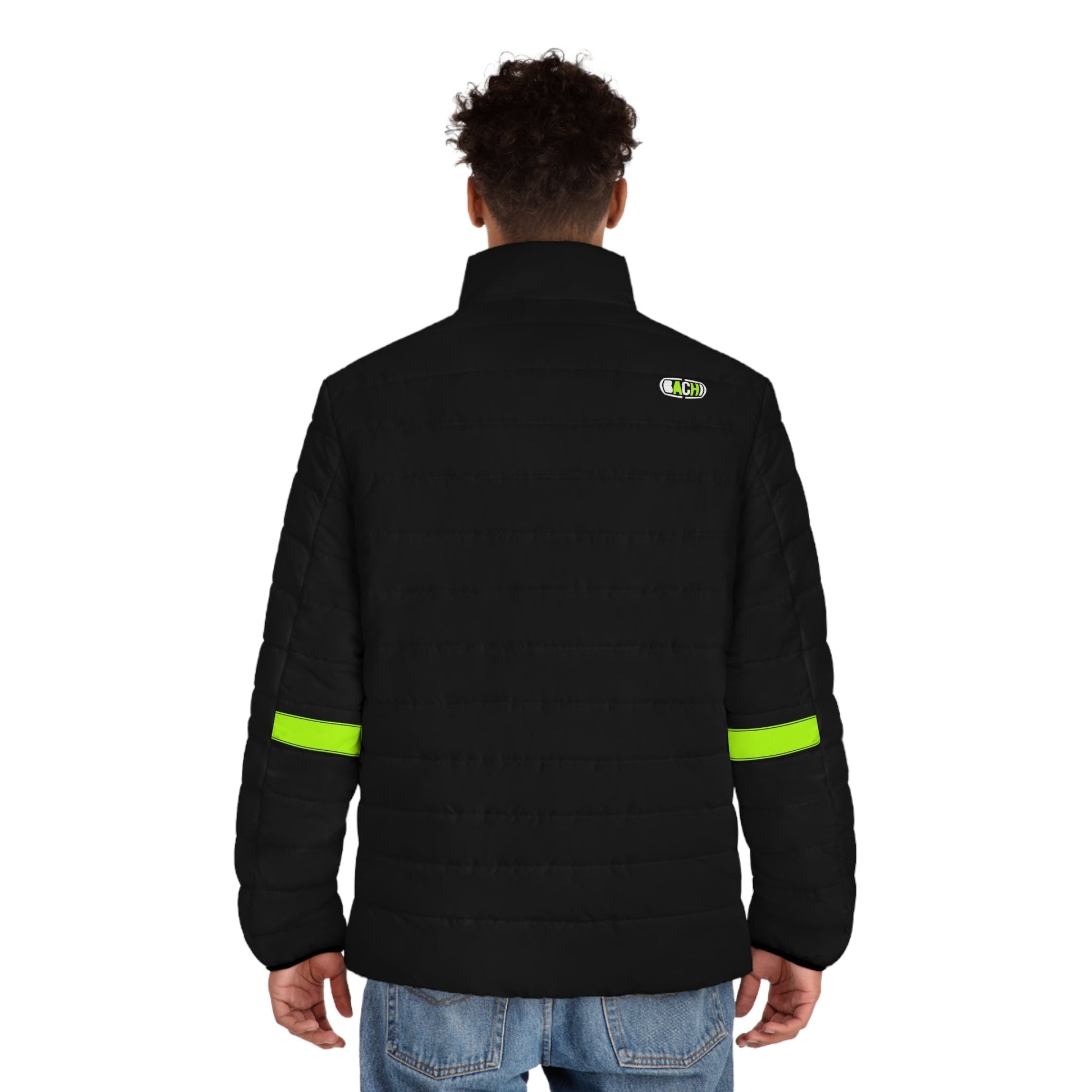 Men's Puffer Jacket  Bachi 2 Stripe Printify