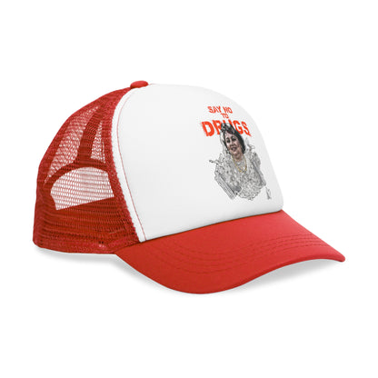 Streetwear Mesh Trucker Cap - Latin Icon Graphic Embroidered (Bachi)