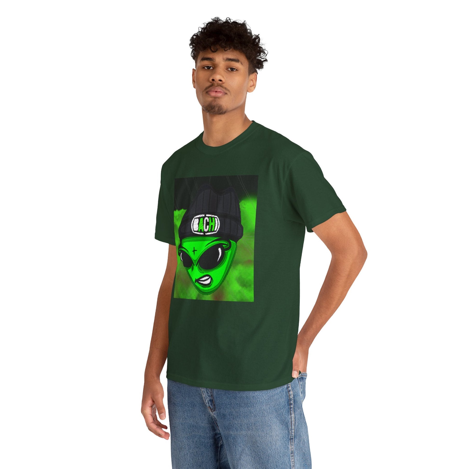 Unisex T-shirt Bachi Alien Printify