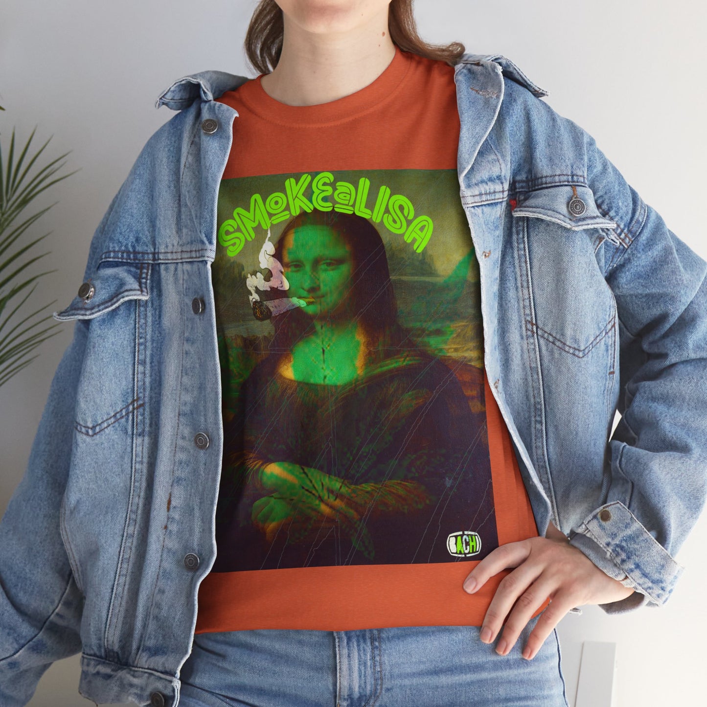 Raw Edge Pop Art Graphic Tee - Renaissance Parody Streetwear Print (Bachi)