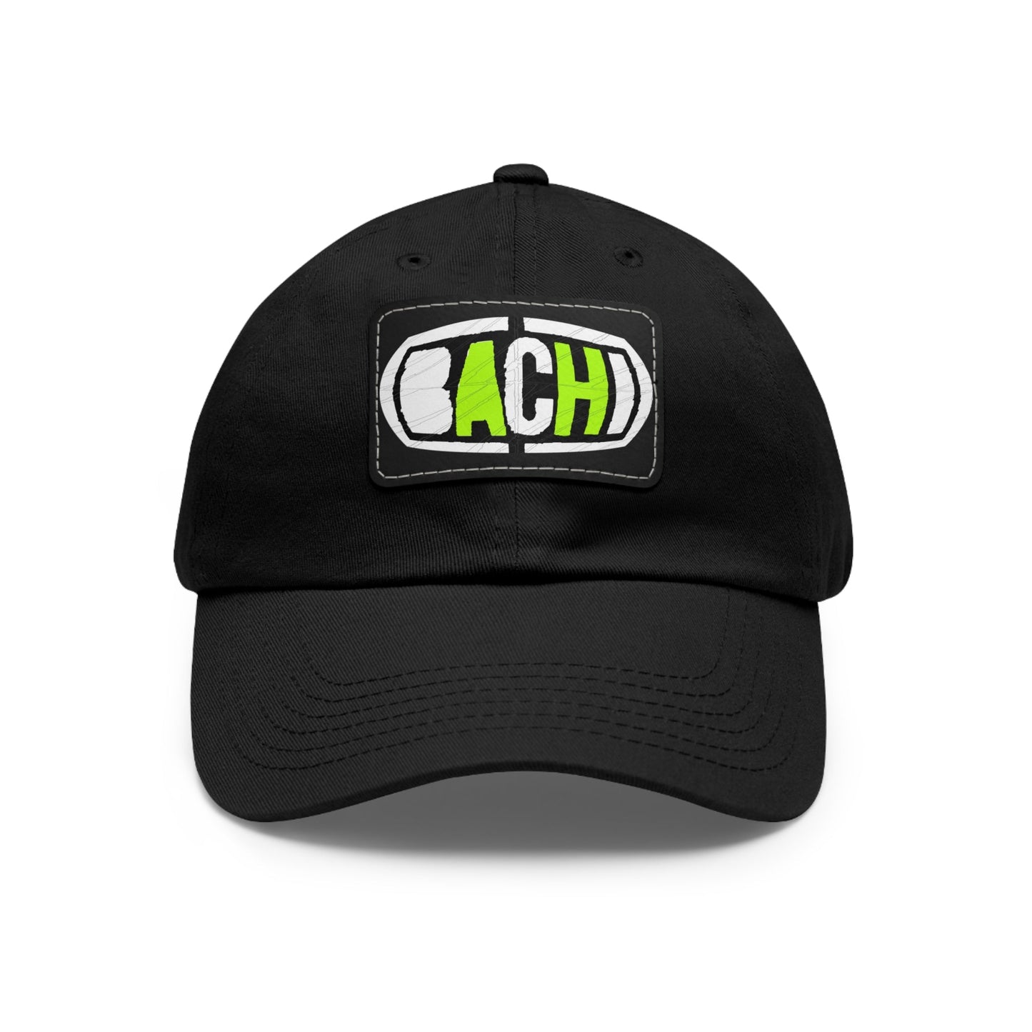 Leather Patch Hat Bachi Printify