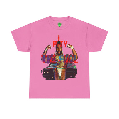 Vintage 80s TV Graphic Tee - Mohawk Icon Quote Streetwear Print (Bachi)