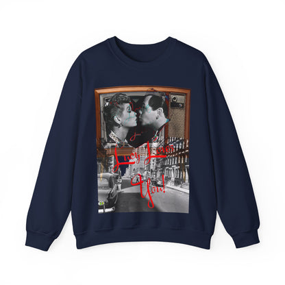 Vintage Sitcom Couple Graphic Sweatshirt - Retro TV Streetwear Print (Bachi)