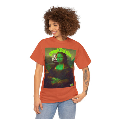 Raw Edge Pop Art Graphic Tee - Renaissance Parody Streetwear Print (Bachi)