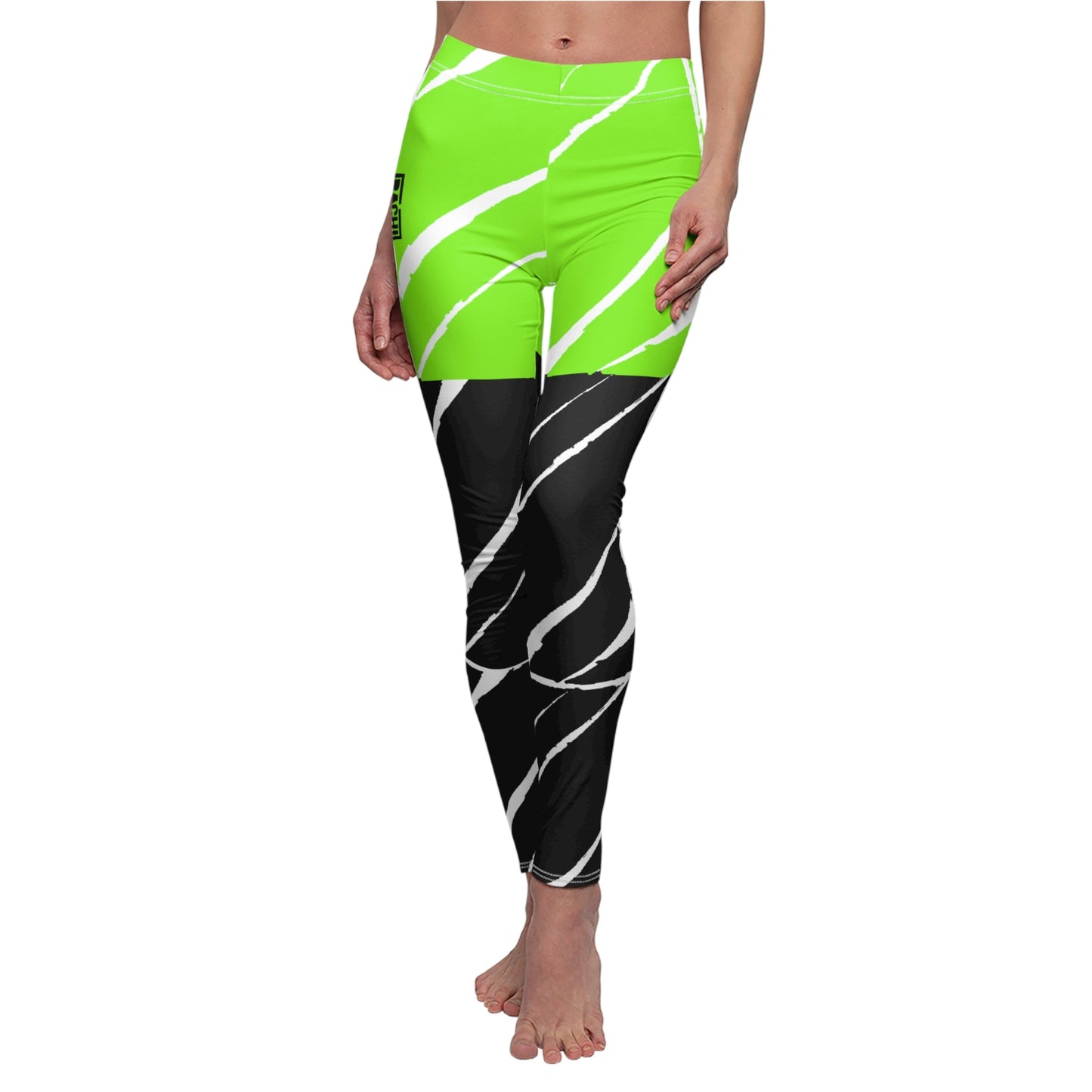 Women's Casual Leggings Bachi High Risers Printify