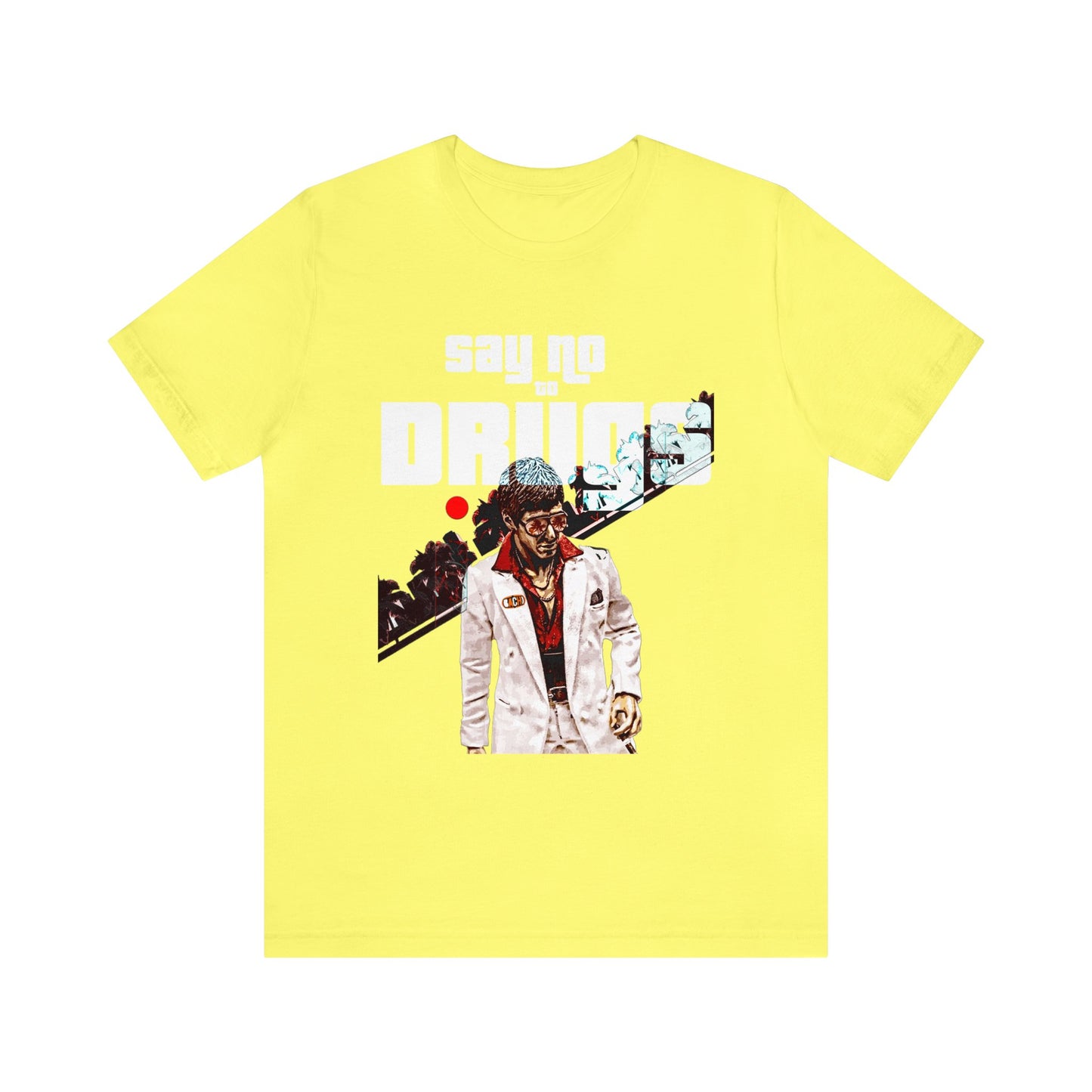 Vintage Graphic Tee - Cult Cinema White Jacket Portrait Print (Bachi)