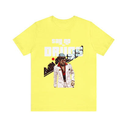 Vintage Graphic Tee - Cult Cinema White Jacket Portrait Print (Bachi)
