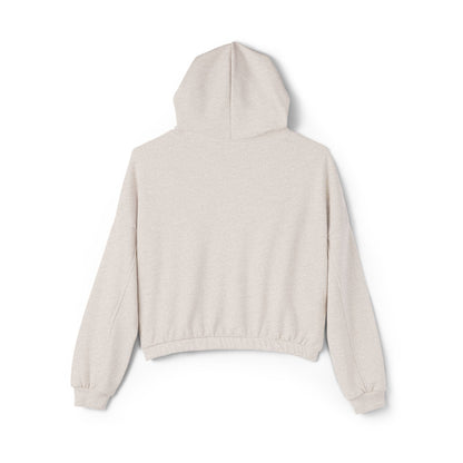 Cinched Hem Graphic Hoodie - Latin Icon Streetwear Print (Bachi)