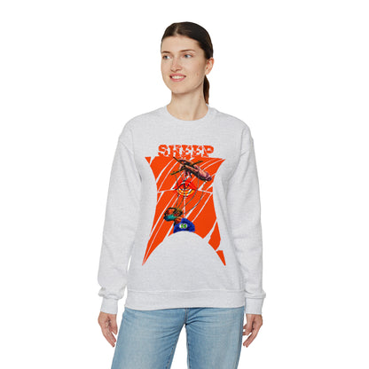 Unisex Sweatshirt Sheep And Puppet