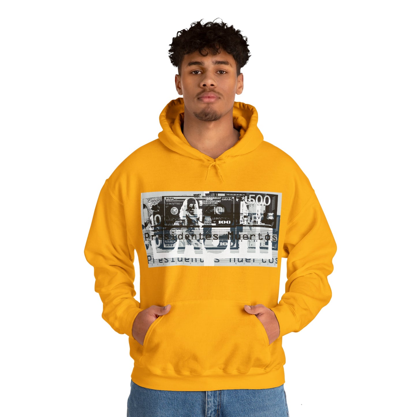 Unisex Hoodie Bachi Presidente Muertos Printify