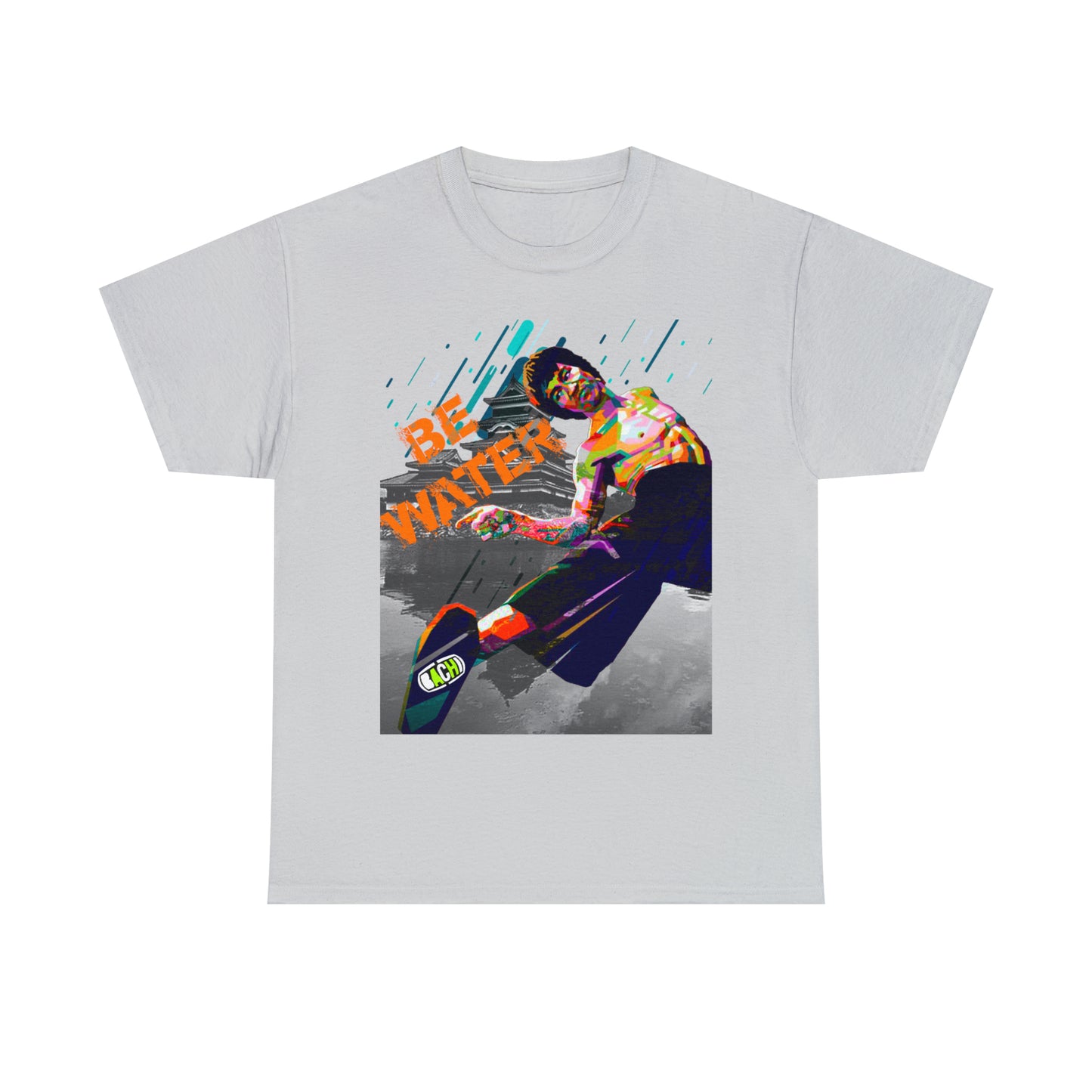 Vintage Martial Arts Graphic Tee - Kung Fu Legend Quote Print (Bachi)