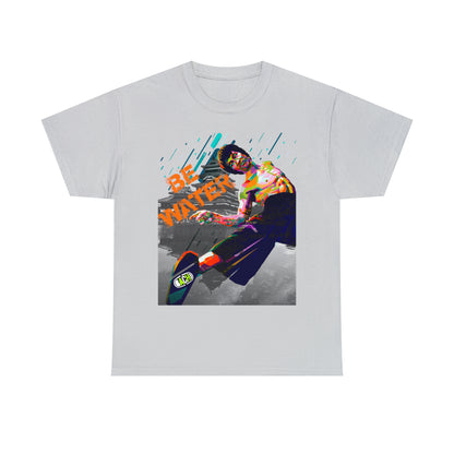 Vintage Martial Arts Graphic Tee - Kung Fu Legend Quote Print (Bachi)