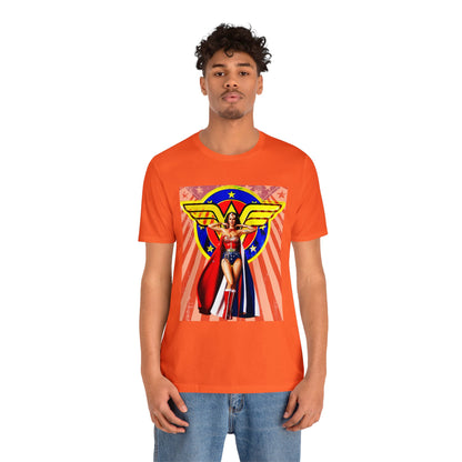 Vintage Fantasy Graphic Tee - Warrior Princess Streetwear Print (Bachi)