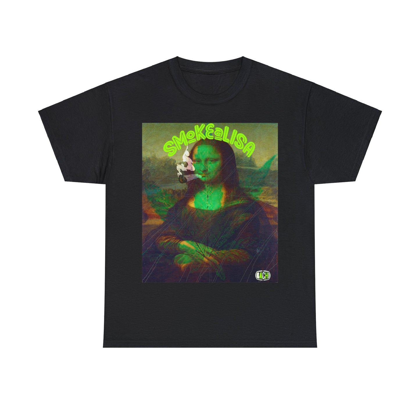 Raw Edge Pop Art Graphic Tee - Renaissance Parody Streetwear Print (Bachi)