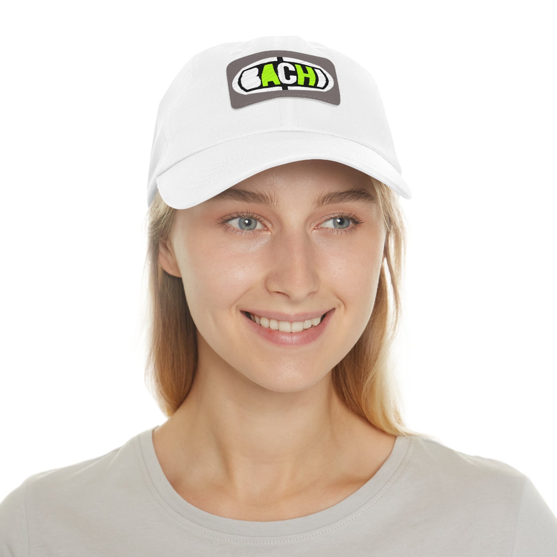 Leather Patch Hat Bachi Printify