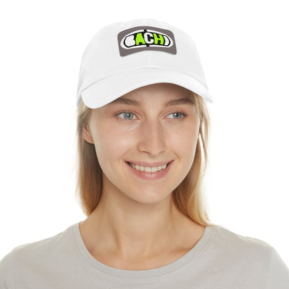 Leather Patch Hat Bachi Printify