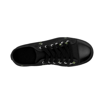 Women's Sneakers Bachi All Over Black Tone Printify