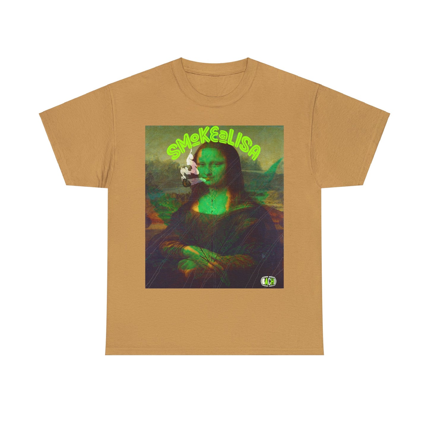 Raw Edge Pop Art Graphic Tee - Renaissance Parody Streetwear Print (Bachi)