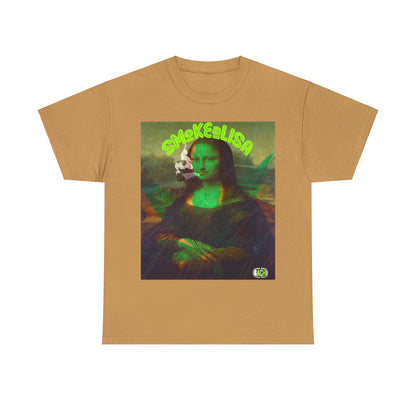 Raw Edge Pop Art Graphic Tee - Renaissance Parody Streetwear Print (Bachi)