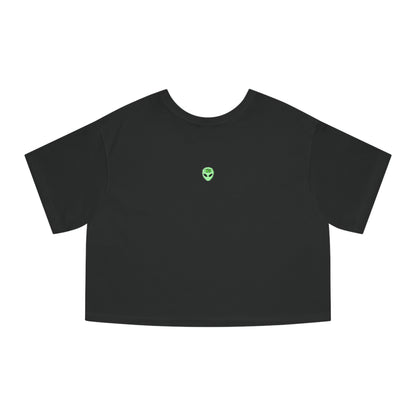 Women's Crop T-Shirt Alien Nation