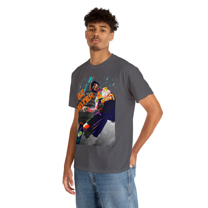 Vintage Martial Arts Graphic Tee - Kung Fu Legend Quote Print (Bachi)