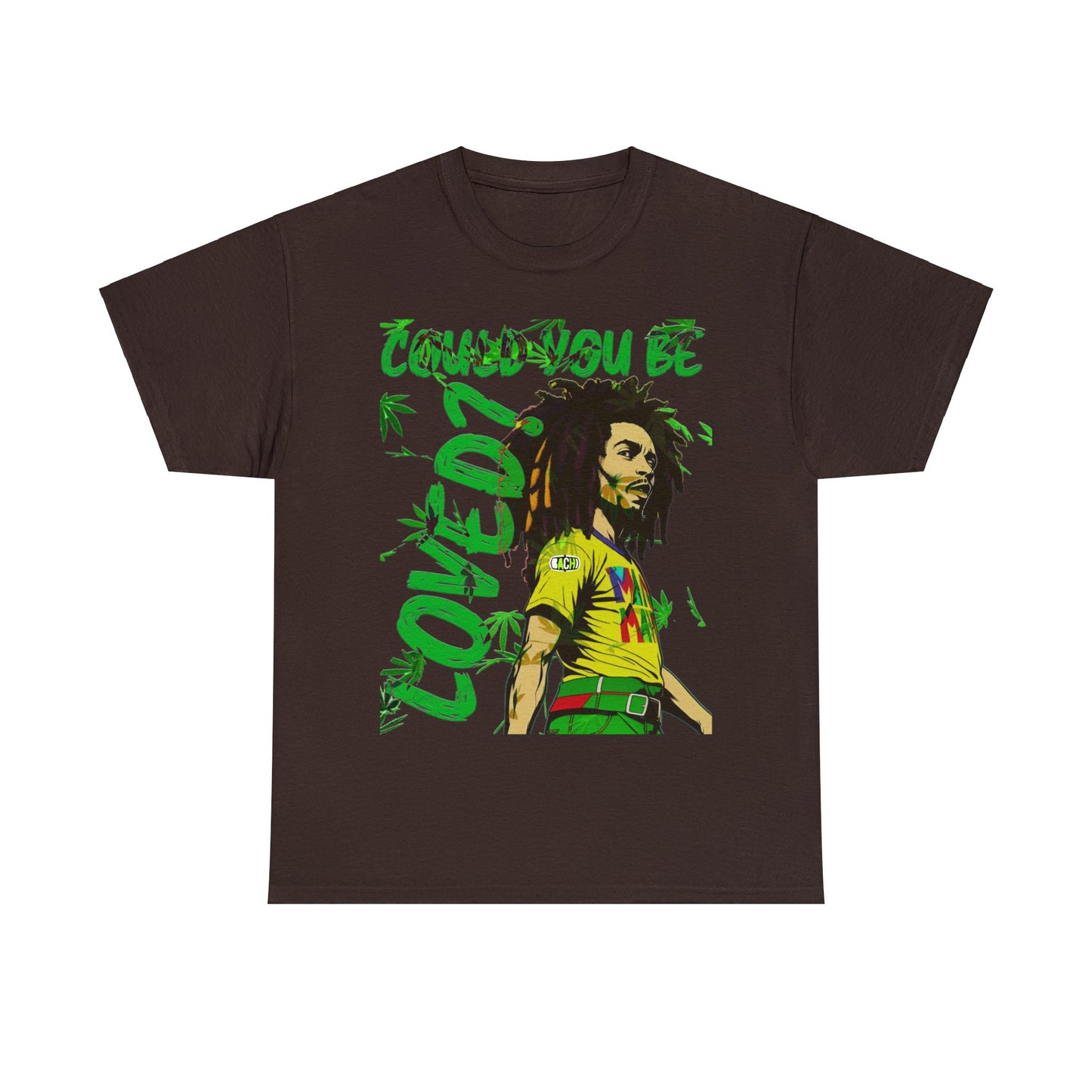 Oversized Graphic Tee - Reggae Legend Portrait Streetwear Print (Bachi)
