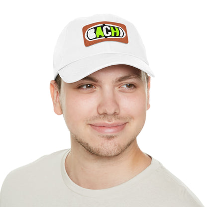 Leather Patch Hat Bachi Printify