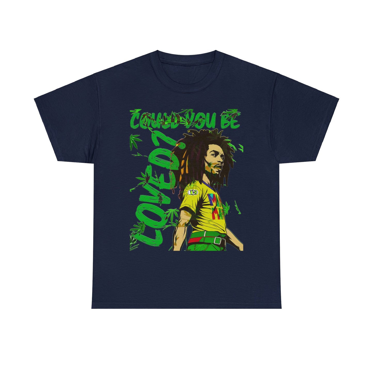 Oversized Graphic Tee - Reggae Legend Portrait Streetwear Print (Bachi)