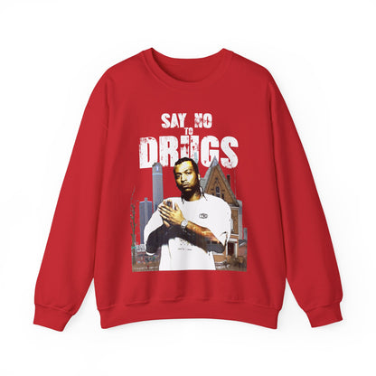 Heavyweight Streetwear Sweatshirt - Detroit Hip-Hop Legend Graphic (Bachi)