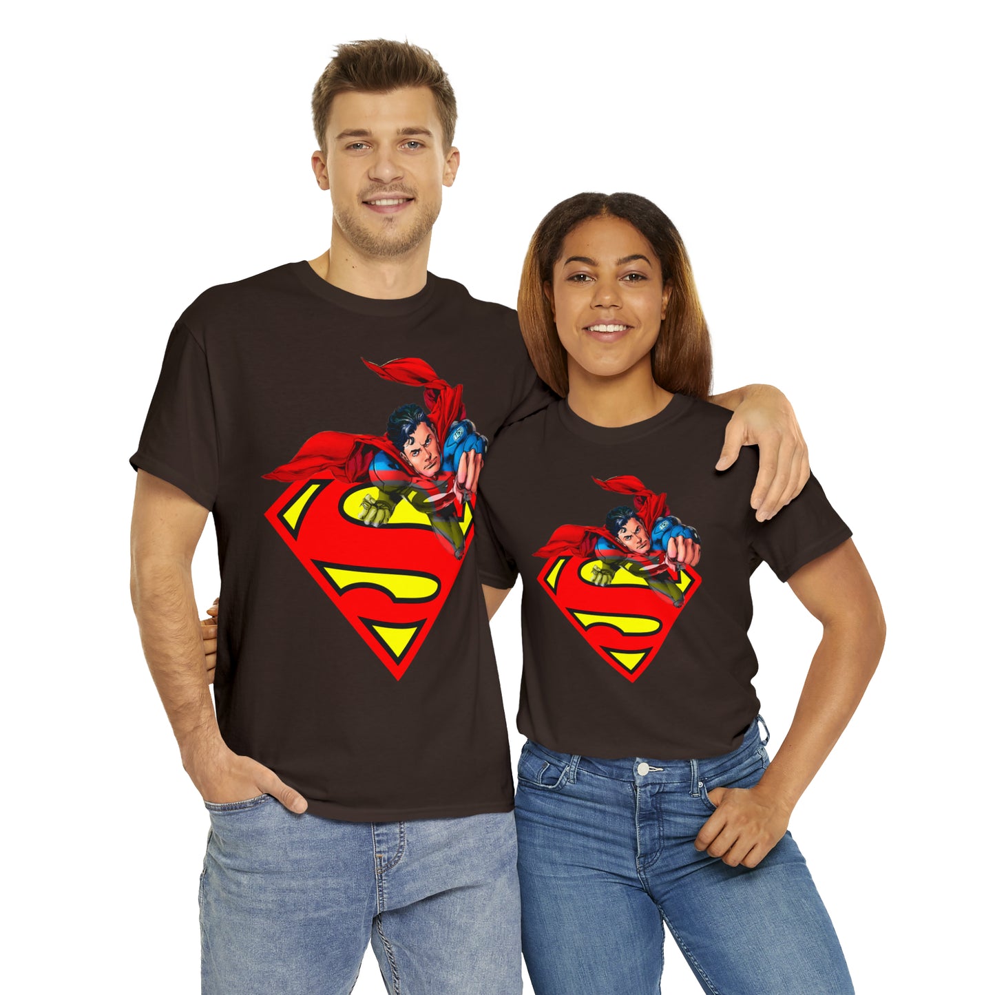 Vintage Comic Hero Graphic Tee - Cape Streetwear Print (Bachi)