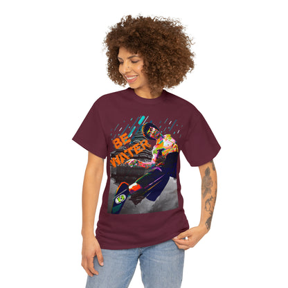 Vintage Martial Arts Graphic Tee - Kung Fu Legend Quote Print (Bachi)