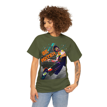 Vintage Martial Arts Graphic Tee - Kung Fu Legend Quote Print (Bachi)