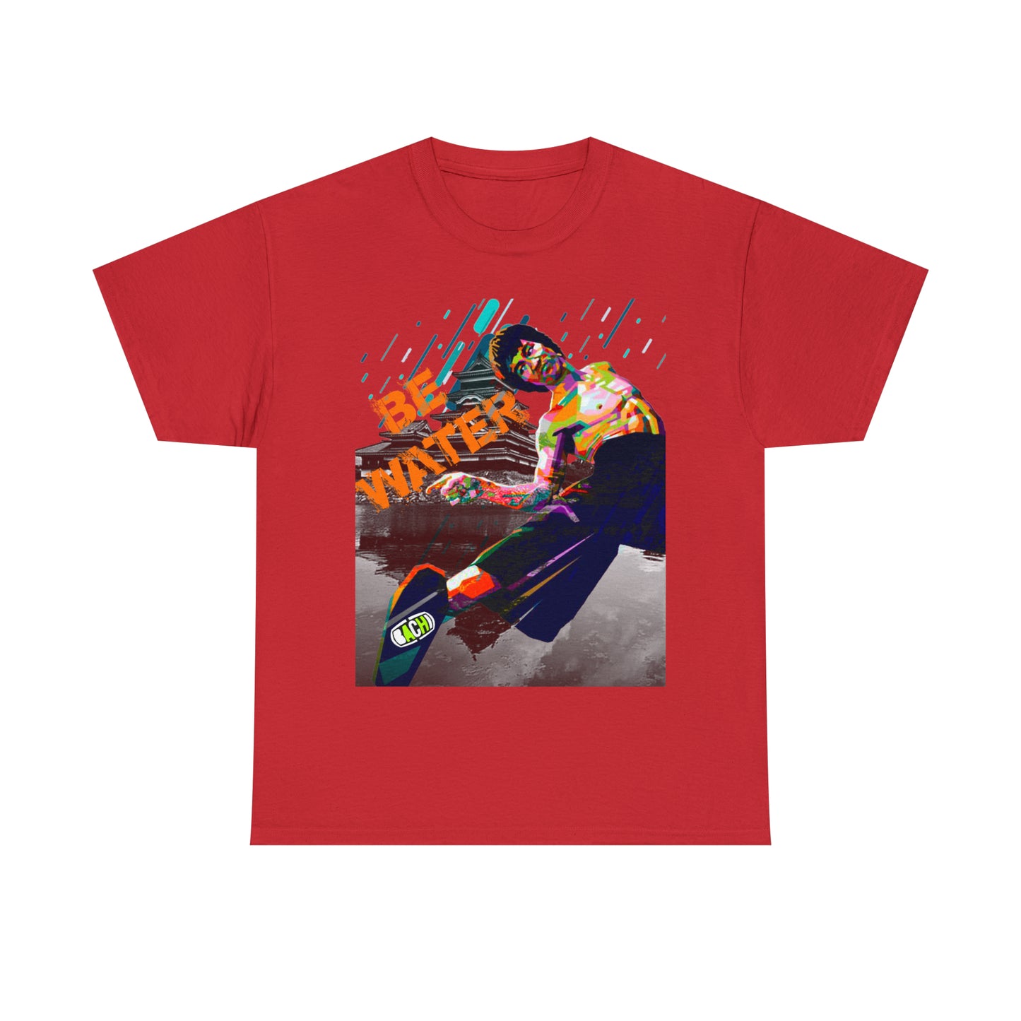 Vintage Martial Arts Graphic Tee - Kung Fu Legend Quote Print (Bachi)