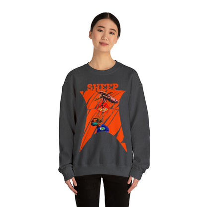 Unisex Sweatshirt Sheep And Puppet