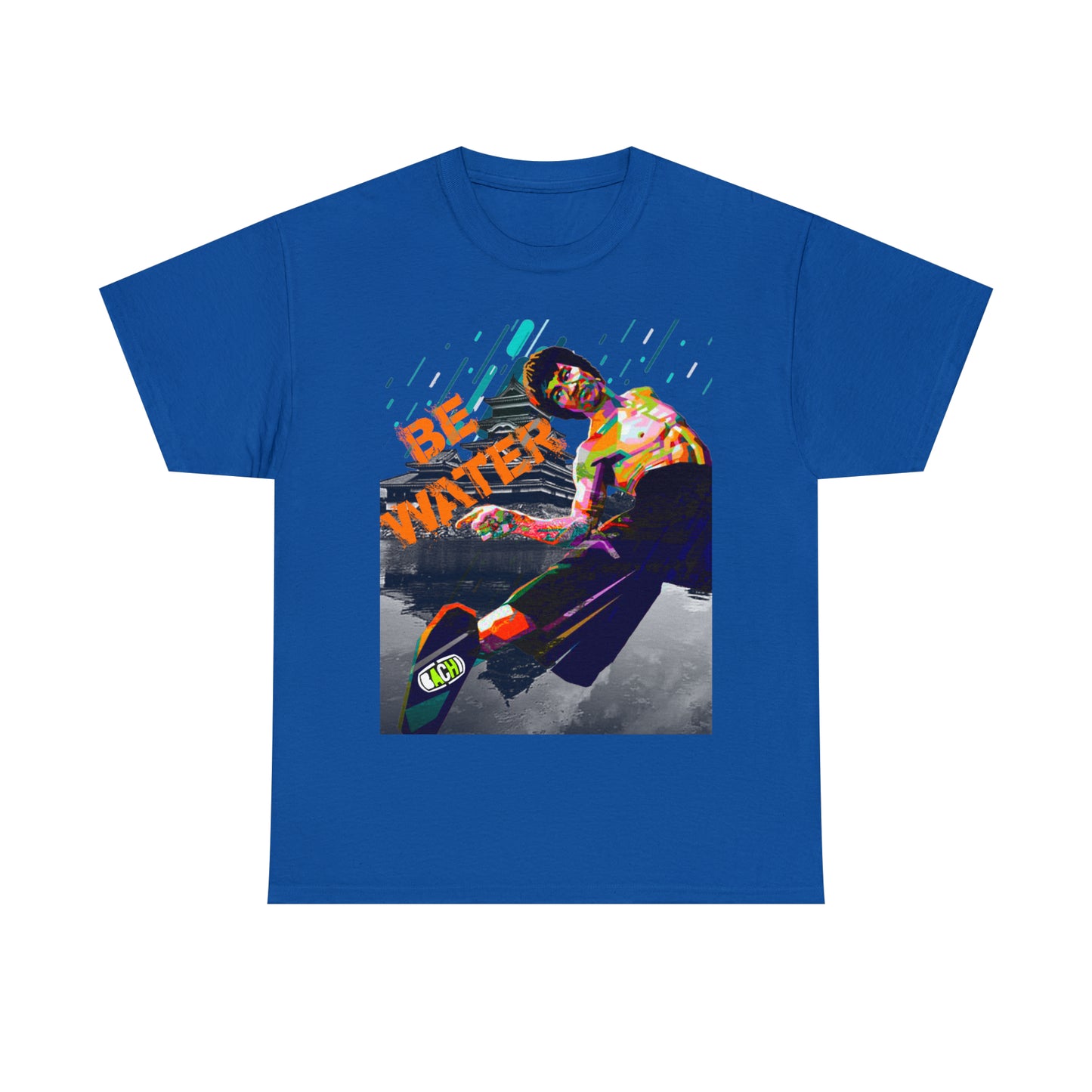Vintage Martial Arts Graphic Tee - Kung Fu Legend Quote Print (Bachi)