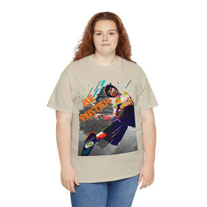 Vintage Martial Arts Graphic Tee - Kung Fu Legend Quote Print (Bachi)