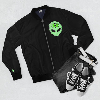 Men's Bomber Jacket (AOP) Bachi Alien Printify