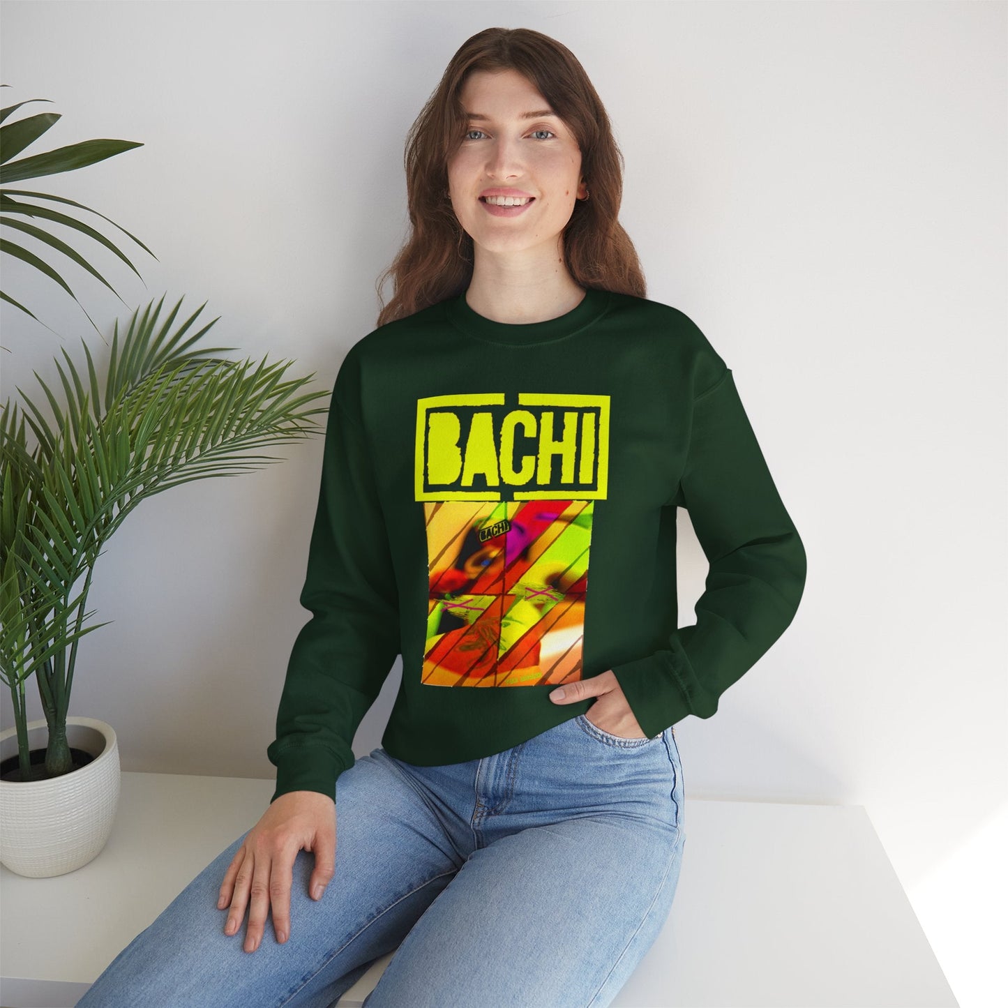 Unisex Sweatshirt Bachi Tub Drunk Printify