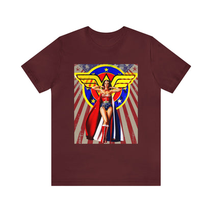 Vintage Fantasy Graphic Tee - Warrior Princess Streetwear Print (Bachi)