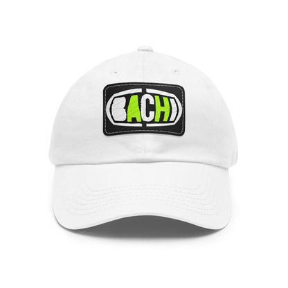Leather Patch Hat Bachi Printify