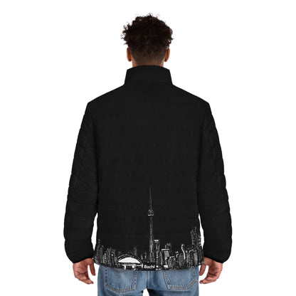 Urban Puffer Jacket Toronto City Skyline