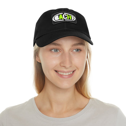 Leather Patch Hat Bachi Printify