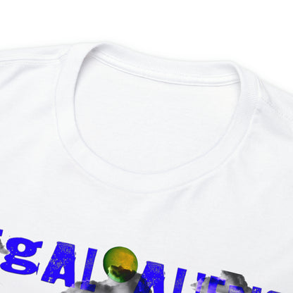 Vintage Sci-Fi Graphic Tee - Alien Invasion Streetwear Print (Bachi)