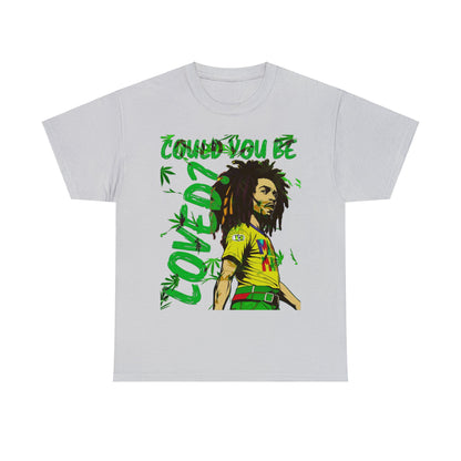 Oversized Graphic Tee - Reggae Legend Portrait Streetwear Print (Bachi)