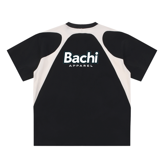 Sci-Fi Saga Panel Cotton Graphic Tee - Streetwear Print (Bachi)