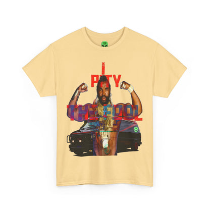 Vintage 80s TV Graphic Tee - Mohawk Icon Quote Streetwear Print (Bachi)